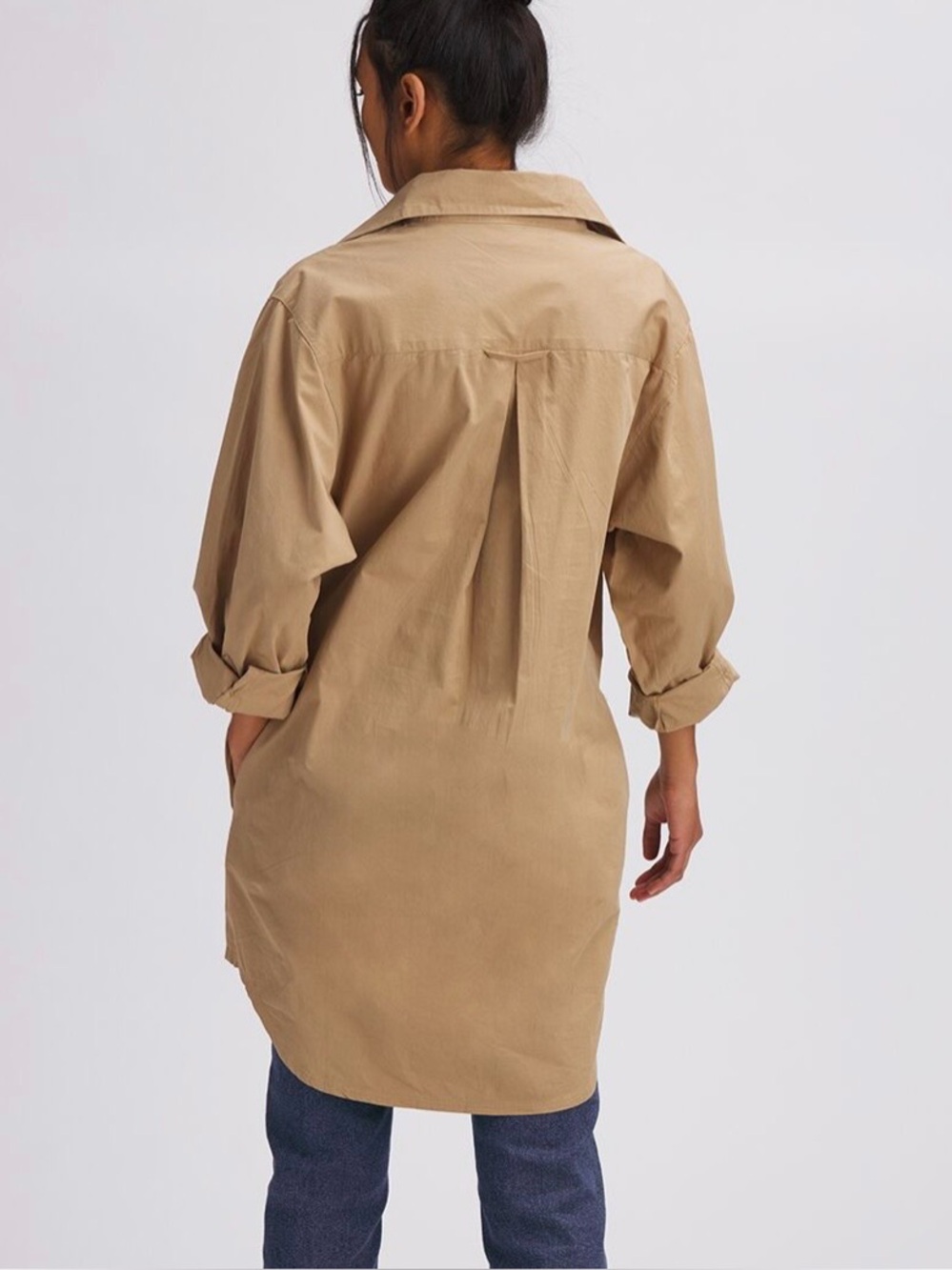 Basin & Range Cotton Poplin Shirt Dress - Picture 5 of 9